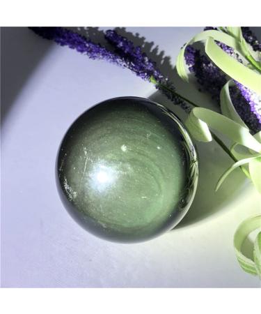 Natural Crystal Rough Home Decor Colorful Natural Rainbow Obsidian Crystal Ball Stone Gemstone Great for Home Decoration Reiki Stone Gifts Natural Crystal Natural Stones Natural Luster