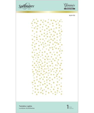 Spellbinders Twinkle Lights Hot Foil Plate Set - Metal Embellishments - Buy Online on GoSupps.com
