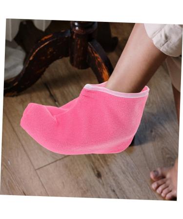 Gatuida Sachets de Cire de Beaut pour Pieds 2 Paires pais Rose Fonc Bord Blanc Protection Thermale Soins Spa P dicure Domicile - Buy Online on GoSupps.com