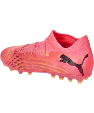 PUMA Unisex Kids Future 7 Match Mg Jr Soccer Shoe | 34 EU | Sunset Glow & Puma Black | International Shipping Available - Buy Online on GoSupps.com