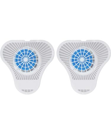 2pcs Deodorant Triangular Block for Home Office School - Prevents Clogging and Spray Proof - Buy Online on GoSupps.com