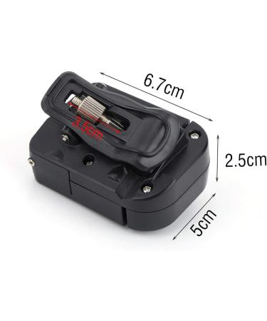 Buy Clip-On Fishing Line Counter - Black | Accurate Counting for 7-32mm Fishing Rods | International Shipping Available - Buy Online on GoSupps.com