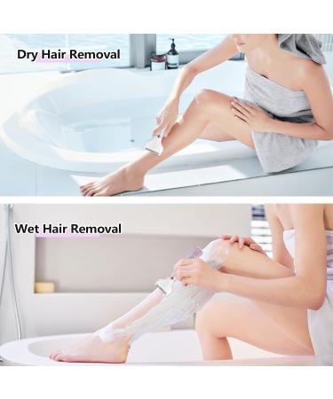 Shop 5-in-1 Electric Razors for Women | Painless Facial Hair Remover & Rechargeable Bikini Trimmer - Wet/Dry Use - Buy Online on GoSupps.com