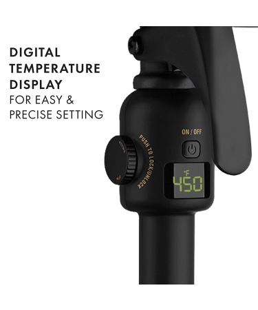 Hot Tools Pro Artist 24K Gold Digital 3 Barrel Hair Waver - Jumbo Size for Defined Waves - Buy Online on GoSupps.com