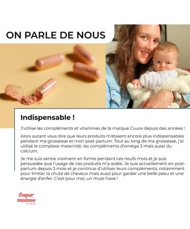 Maternity Complex More Assimilable than Folic Acid Cuure 45 Days Conception Pregnancy and Breastfeeding 15 High Quality Active Ingredients Vitamin B9 B12 D Iodine Zinc Made in France - Buy Online on GoSupps.com