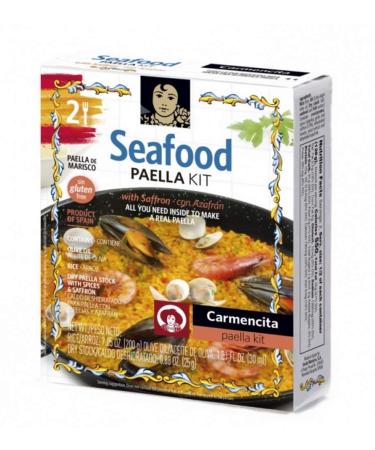 Carmencita. Seafood Paella Kit with Saffron. 255g (8.99oz)
