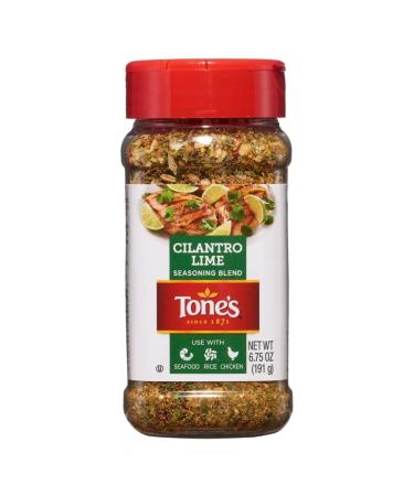Tone's Cilantro Lime Seasoning 6.75 oz - Authentic Flavor Blend - Buy Online on GoSupps.com