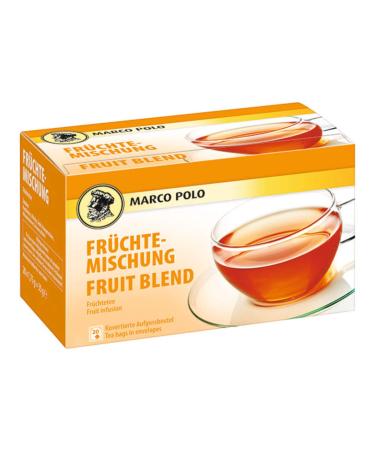 Marco Polo mixed fruit tea with a terribly sweet taste