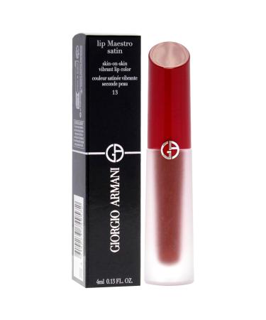 Giorgio Armani Lip Maestro Satin Lipstick 13 Gala Night - Long-Lasting 0.13 oz | Shop Internationally - Buy Online on GoSupps.com
