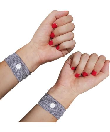 SwimCell Travel Sickness Bands - Adult and Children Wristbands - Grey - 1 Pair - Buy Online on GoSupps.com