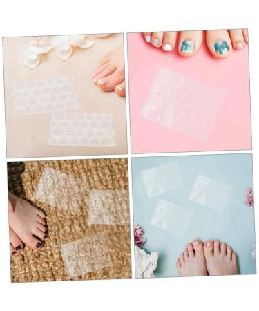 SOESFOUFU 100 Sheets Jelly Gel Nails Fake Nails Fake Nail Glue Nail Sticker Press on Nail Glues Glue for Nails Sticky Adhesive Nail Tabs Stickers Manicure Label Jelly Glue Pink - Buy Online on GoSupps.com