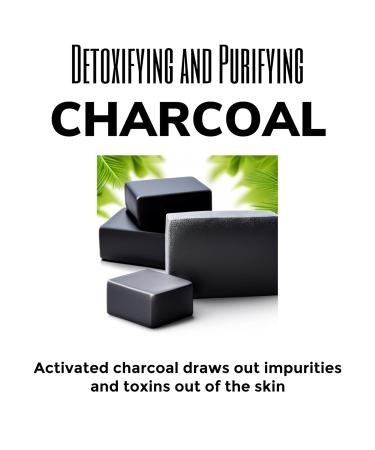 Suds Life Charcoal All Natural Soap for Men - Detoxifying & Purifying Natural Soap Bar | 4.2 oz | International Shipping Available - Buy Online on GoSupps.com