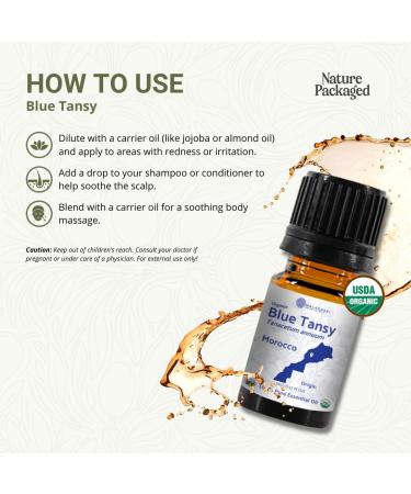 Organic Blue Tansy Essential Oil Direct from Malagassi Essential Oils - Ideal in Face Oil - Organic Blue Tansy for Candle Making and Soap Making (5 mL) Organic Blue Tansy 0.17 Fl Oz (Pack of 1) - Buy Online on GoSupps.com