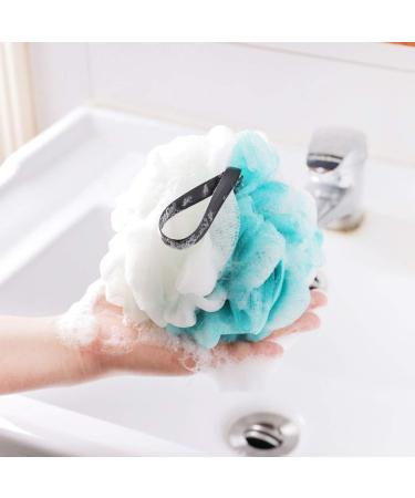 Beaupretty 3pcs Loofah Shower Sponge Set - Mesh Bath Puff & Scrubber Ball for Soft Cleaning | Ideal for Spa & Home Use - Buy Online on GoSupps.com