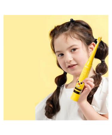 BAIR K3 Children's Electric Toothbrush Sonic Vibration Charging Full Body Waterproof Soft Fur Special Protection for Children Special Pressure Sensing (32-33 34-35 36-37 38-39 40-41 42-43