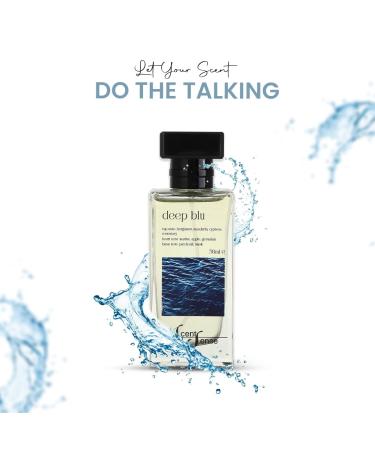 Deep Blu Perfume for men 50ML (1.7 Fl.oz) I Eau De Parfum Inspired by: Acqua Di Gio Profondo Armani | Long Lasting Perfume I Gift for men I - Buy Online on GoSupps.com