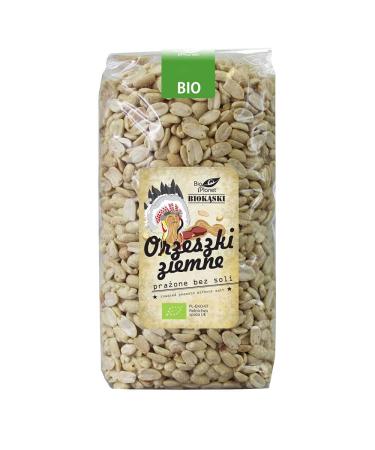 BIO PLANET ROASTED PEANUTS WITHOUT SALT ORGANIC 1KG - BIO PLANET