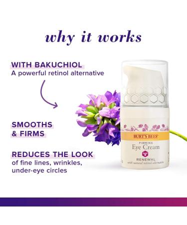 Buy Burts Bees Renewal Smoothing Eye Cream 0.58 oz - Best Anti-Aging Eye Cream for Dark Circles & Puffiness - International Shipping Available - Buy Online on GoSupps.com