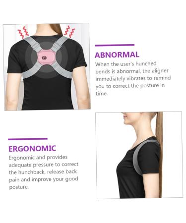 FOMIYES Adjustable Posture Support Belt - 3 Sets Humpback Shoulder & Sitting Support - Flexible Hunchback Solution - Buy Online on GoSupps.com