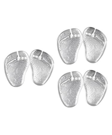 12 Pairs Forefoot Slipper Pad Toe Protectors for Sandals Gel Insoles Forefoot Insoles Forefoot Pad for Sandal Anti-Slip Forefoot Pads Painless Foot Pads Heel Grip Liner Insole Pads