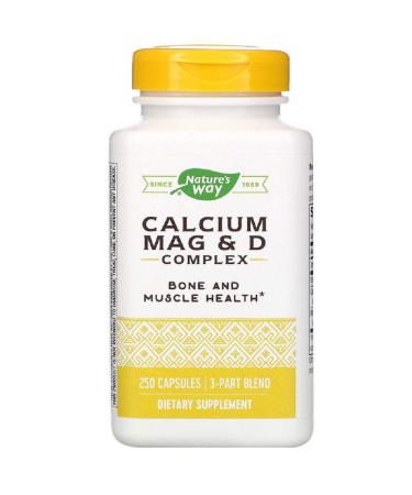 Nature'S Way Calcium Magnesium & Vit D 250 Cap