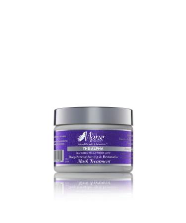 THE MANE CHOICE Green Tea & Carrot Deep Strengthening & Restorative Mask Treatment(8 Ounces / 230 Milliliters) - Hair Mask Infused With Vitamins Nutrients & Biotin for Stronger Hair