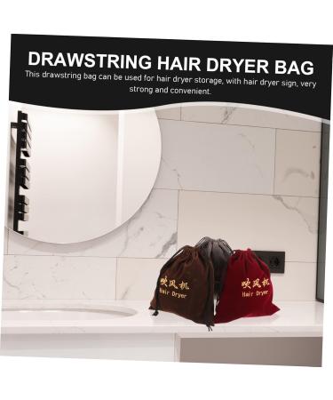 TOVINANNA 15 Pcs Hair Dryer Bag Travel Makeup Bag Organizer Fabric Hair Dryer Drawstring Bags - Buy Online on GoSupps.com