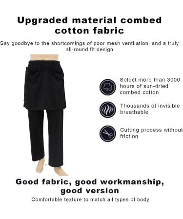 Shop Daily Wear Adult Open Crotch Pants - Skin-Friendly Breathable Postoperative Nursing Pants in Medium Black - Easy On/Off for Comfort - Buy Online on GoSupps.com