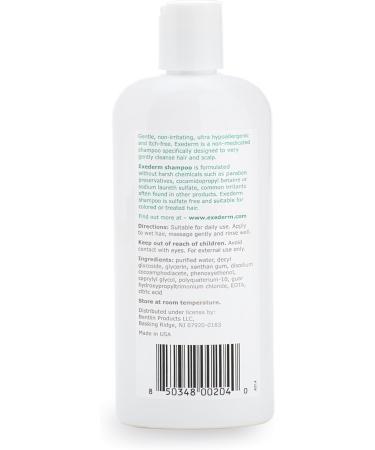 Exederm Shampoo - Gentle Natural Solution for Sensitive Scalps | International Shipping Available - Buy Online on GoSupps.com
