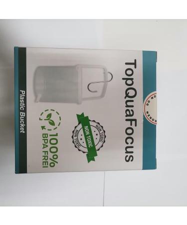 Topquafocus 2L Klistier Bucket Set | Leak-Proof Plastic Enema Irrigator for Intestinal Cleansing | 6-Piece Shower Head Included - International Shipping Available - Buy Online on GoSupps.com