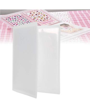 Nikou Nail Sticker Album - 20 Pages Large capacity Nail Sticker Decal Collecting Albums Storage Holder Nail Art Display Showing Book Cont - Buy Online on GoSupps.com