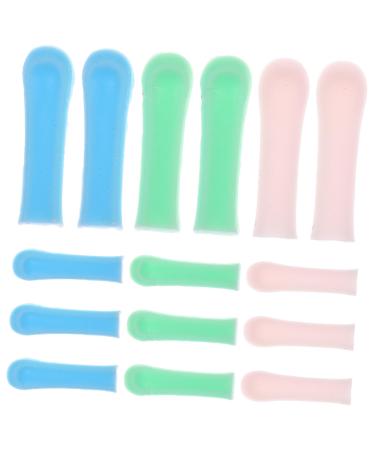 Healeved Ear Cleaning Tools 15pcs Replaceable Removal Covers Ear Scoop Head Soft Silicone