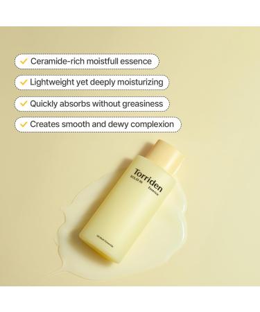 Torriden SOLID-IN Ceramide Essence 100ml - Deeply Hydrating Facial Serum with 5 Ceramides & Panthenol for Dry Sensitive Skin | International Shipping Available - Buy Online on GoSupps.com