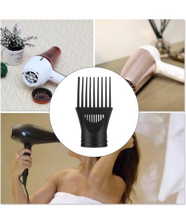 2 Pcs Hair Dryer Diffuser Comb Attachment Nozzles - Black - Buy Online on GoSupps.com