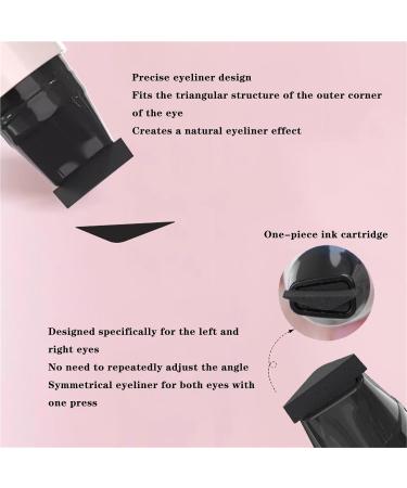 Crayons Eye-Liner Gel Tampon Eye-Liner Pliable for des Ailes Parfaites Eye-Liners Waterproof Stylo Eye-Liner Anti-bavures Stylo Eye-Liner Anti-bavures for D butants(Black+Brown) - Buy Online on GoSupps.com