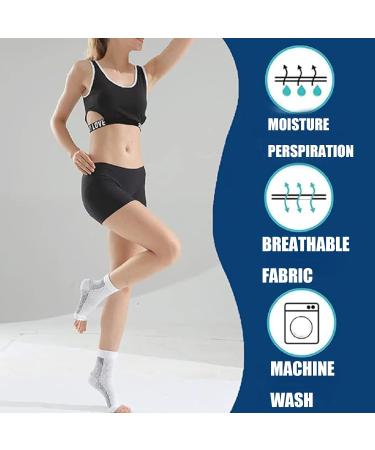 IBDRY Compression Socks for Nighttime Use - Orthopedic Compression Stockings in Skin Tone - 3 Pack Unity Size - Buy Online on GoSupps.com