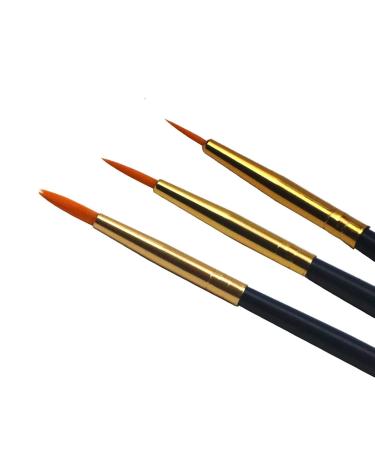 3pcs Nail Art Drawing Pens Set | Embossing & Painting Brushes for DIY Manicure | International Shipping - Buy Online on GoSupps.com