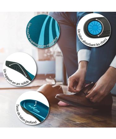 FootActive COMFORT Insoles - XS (UK 3-4) Blue - Size UK 3-4.5 (x-small) - Buy Online on GoSupps.com