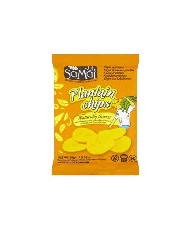 Naturally Sweetened Plantain Chips - Samai 75g