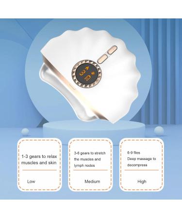 Buy Electric Scalp Massager Gua Sha Tool | Portable Skin Care & Pain Relief Device | 9 Strengths & 4 Modes - Buy Online on GoSupps.com
