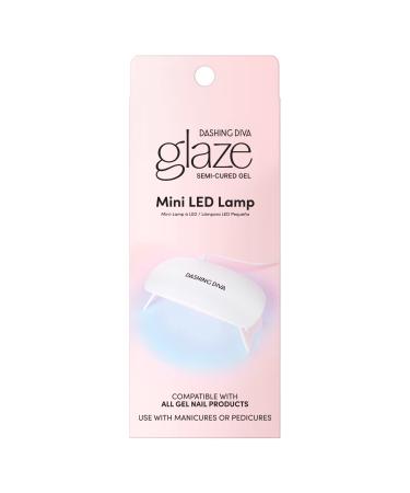 Dashing Diva Mini LED Gel Nail Lamp - Compact and Portable LED Nail Light for Gel Nails - Universal USB LED Lamp For Curing Semicured Nails & All Gel Nail Products