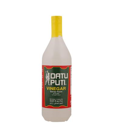 Datu Puti Cane Vinegar (Sukang Maasim)- 33.81 fl. oz. 33.81 Fl Oz (Pack of 1)