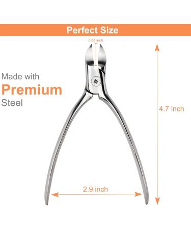 THRAU Cuticle Trimmer - Cuticle Remover Cuticle Nipper for Fingernails and Toenails - Buy Online on GoSupps.com