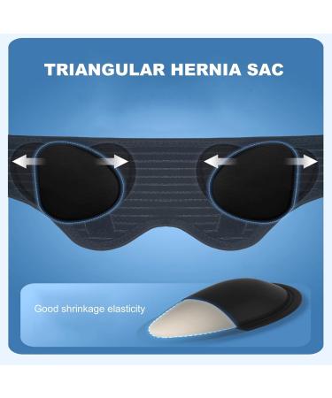 QIFANGHE Hernia Belt For Men Inguinal Hernia Belt For Men Bilateraldouble Inguinal Hernia Inguinal Hernia Support Adjustable Left And Right Hip Protectors With 4 Compression Pads XL - Buy Online on GoSupps.com