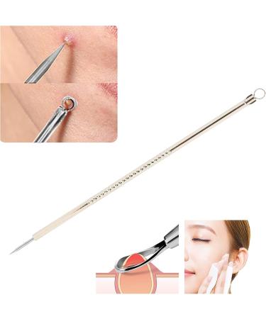 Needle Blackhead Remover Stainless Steel Pimple Extractor for Remove Blackheads Whiteheads Acne Pimples - Buy Online on GoSupps.com