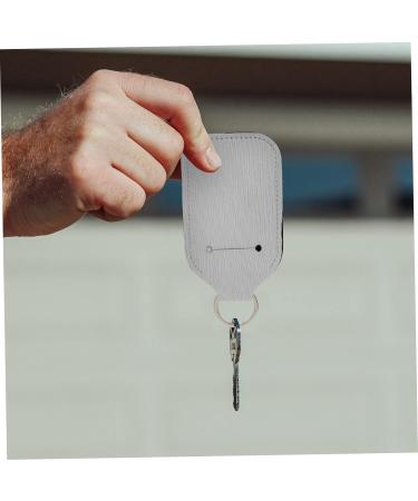 10pcs Heat Transfer Printed Bottle Covers - Travel Keychain Holders for Shampoo, Perfume & Gel - Buy Online on GoSupps.com
