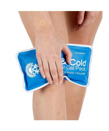 Roscoe Medical Gel Ice Pack - Reusable Cold Pack for Injuries - Shoulder, Knee, Back - 7.5 x 11 Inches - Buy Online on GoSupps.com