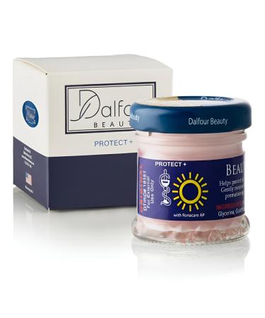 Dalfour Beauty Glutathione Brightening Cream Protect Advanced Moisturizing Face & Body Cream for Smooth Even-Toned Radiant-Looking Skin Lightweight Non-Greasy Formula