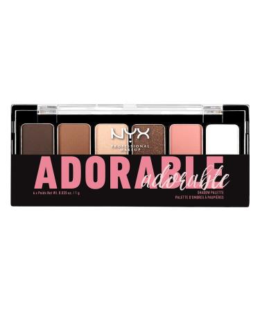 NYX Professional Makeup The Adorable Shadow Palette  0.035 Ounce