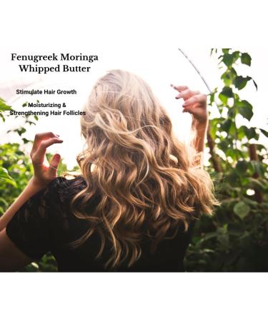 Fenugreek Moringa Leave-in Moisturizer | All Natural Organic Shea Butter for Hair Care - Buy Online on GoSupps.com